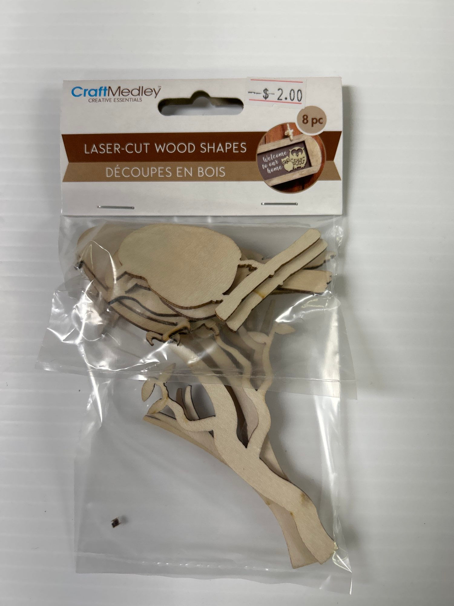 Laser Cut Wood  Birdies on a Branch