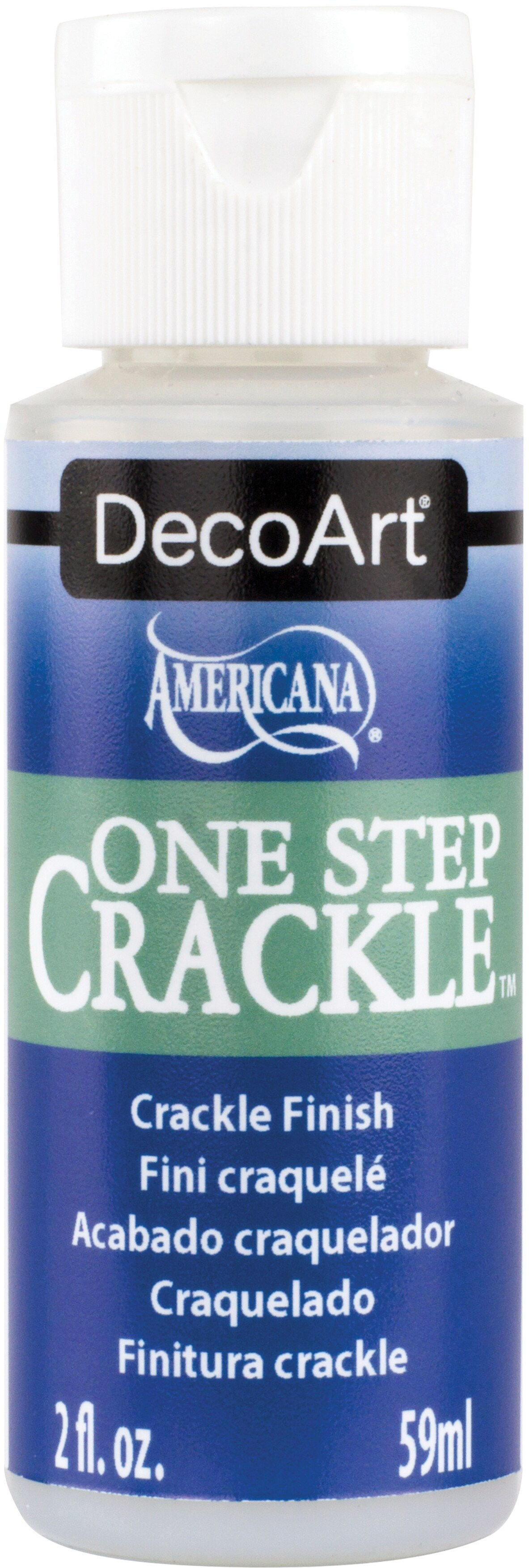 DecoArt One Step Crackle Finish-2oz