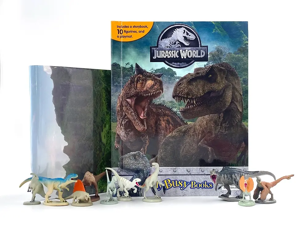 Thumbnail: Jurassic World My Busy Books