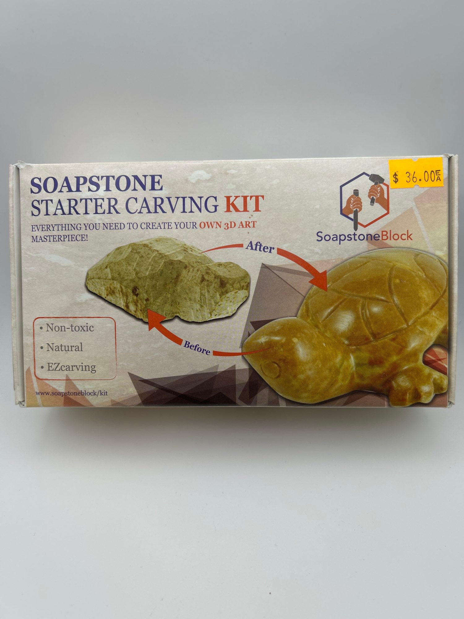 Soapstone Starter Carving Kit 