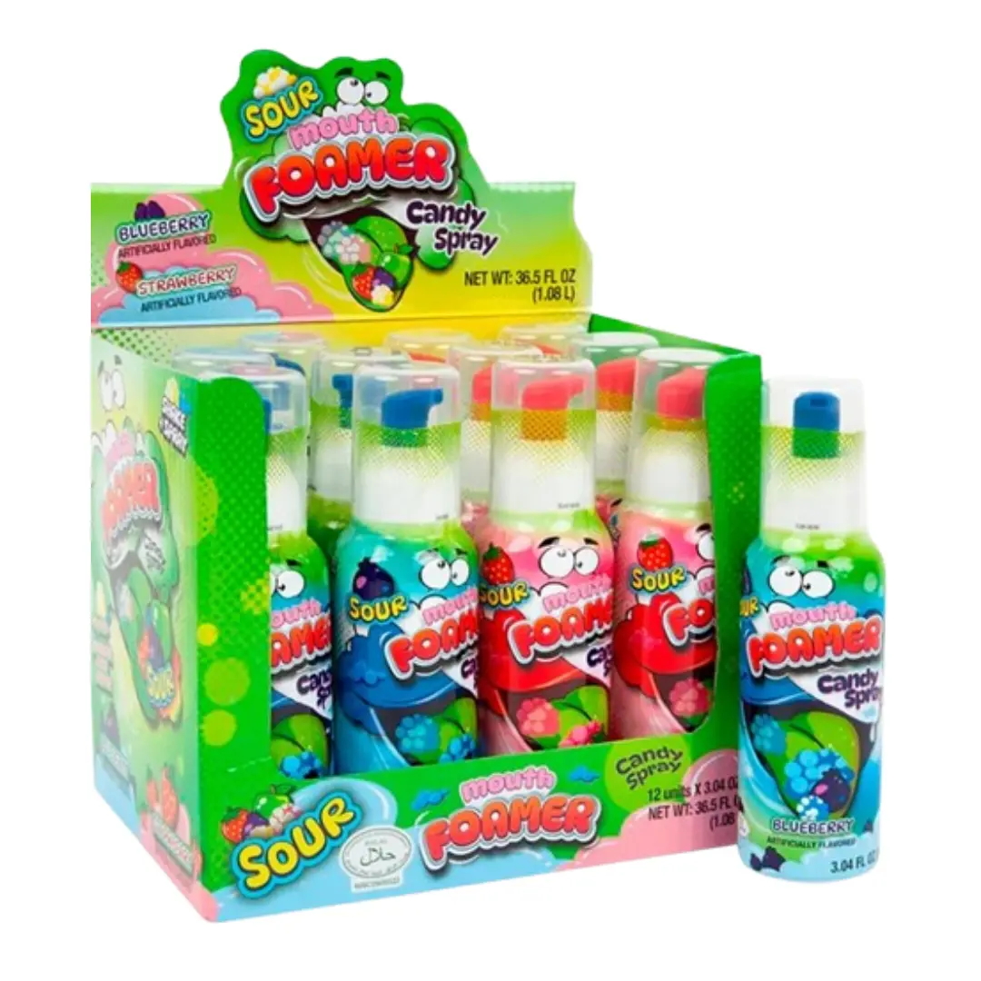 Exclusive Brand Mouth Foamer Spray Candy