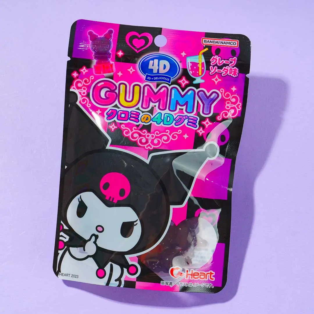Kuromi 4D Gummy - Grape – Japanese