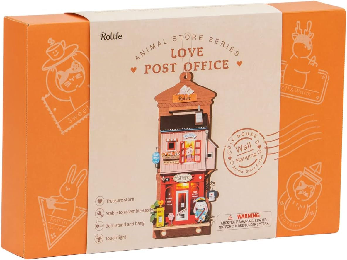 DIY Miniature Wall Hanging Kit: Love Post Office