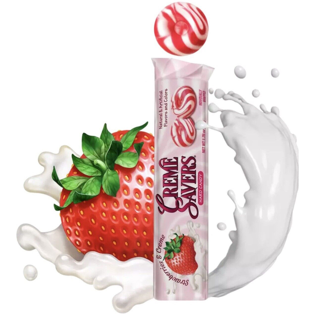 ICONIC Creme Savers Rolls Strawberries and Creme
