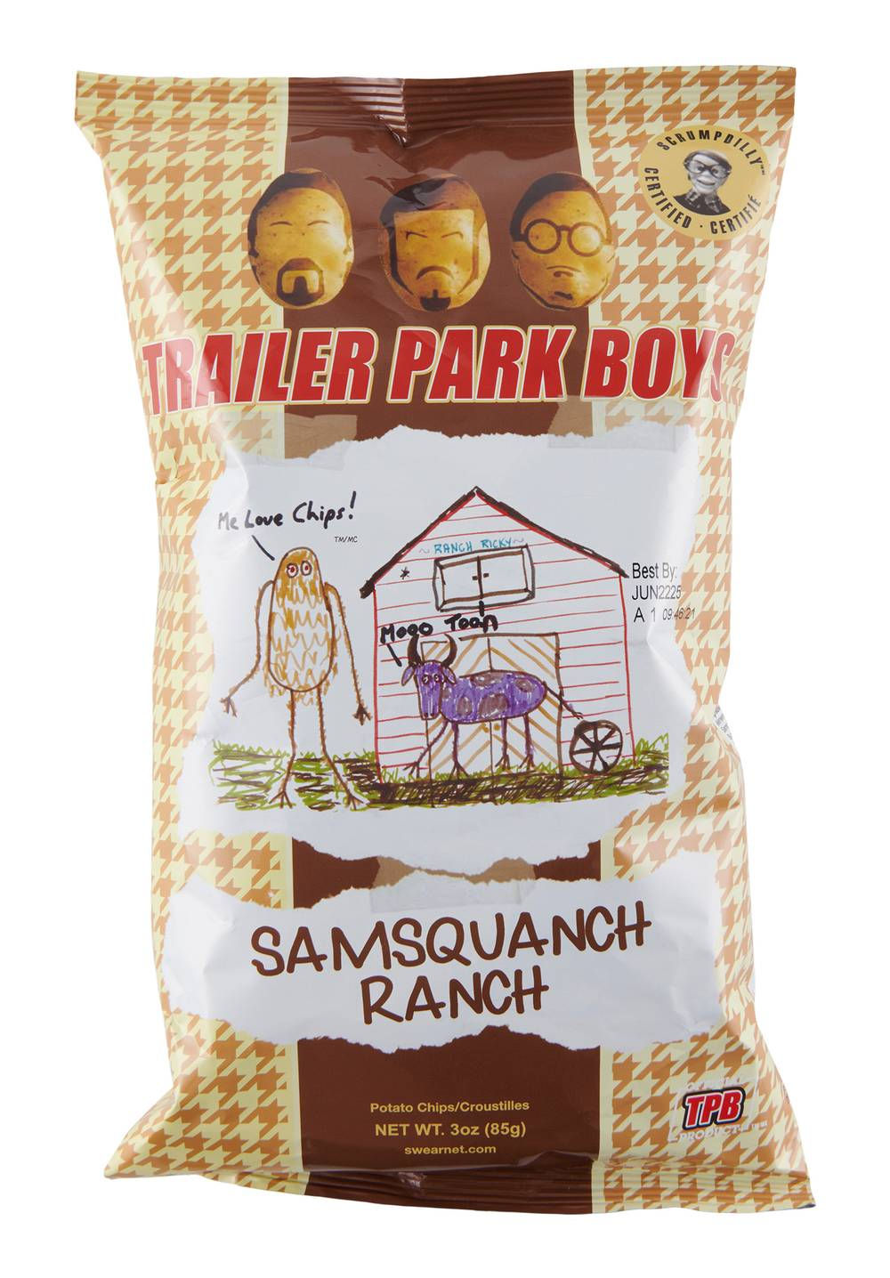 Trailer Park Boys Samsquanch Ranch Chips