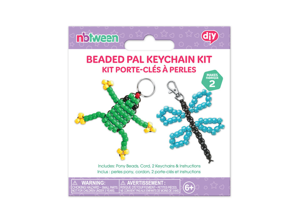 Beaded pal Keychain Kit -Pond Pals