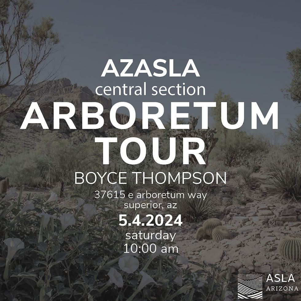 Boyce Thompson Arboretum Tour