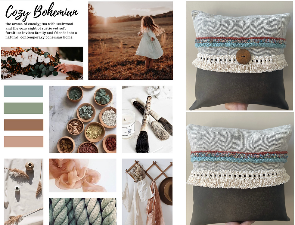 Mood Board & Pillow