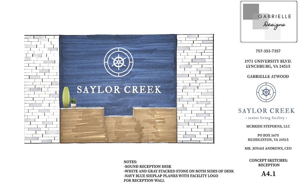 Concept Sketch: Reception