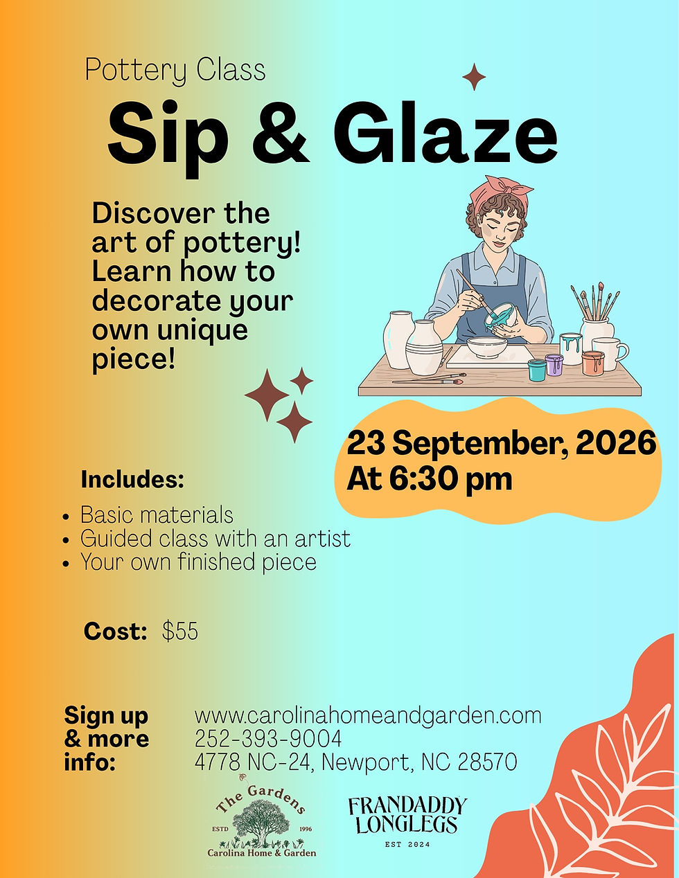 Sip and Glaze