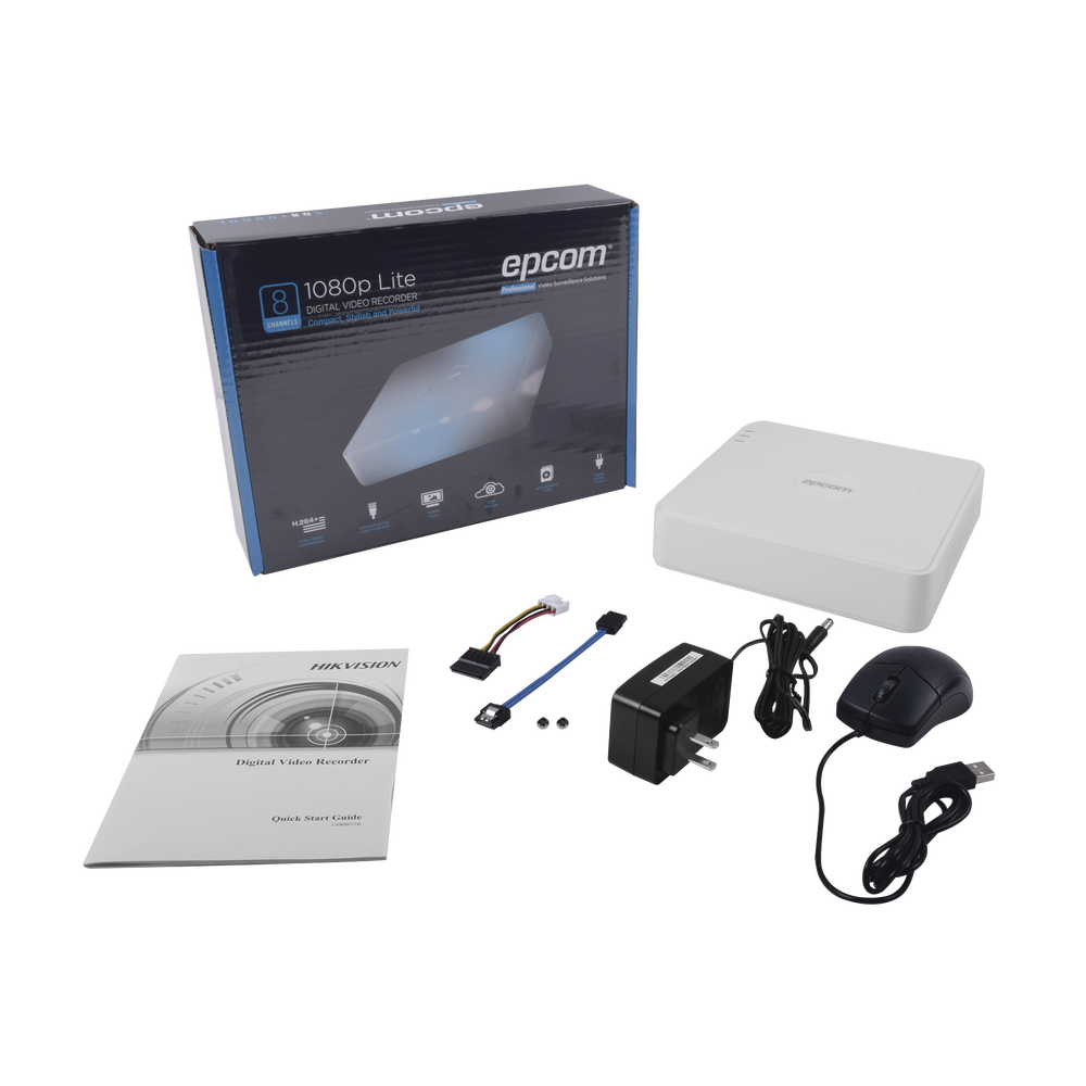 DVR EPCOM 8 Canales TURBOHD