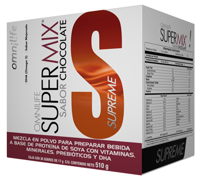 Omnilife Super Mix Supreme Caja c/30 sobres 510g
