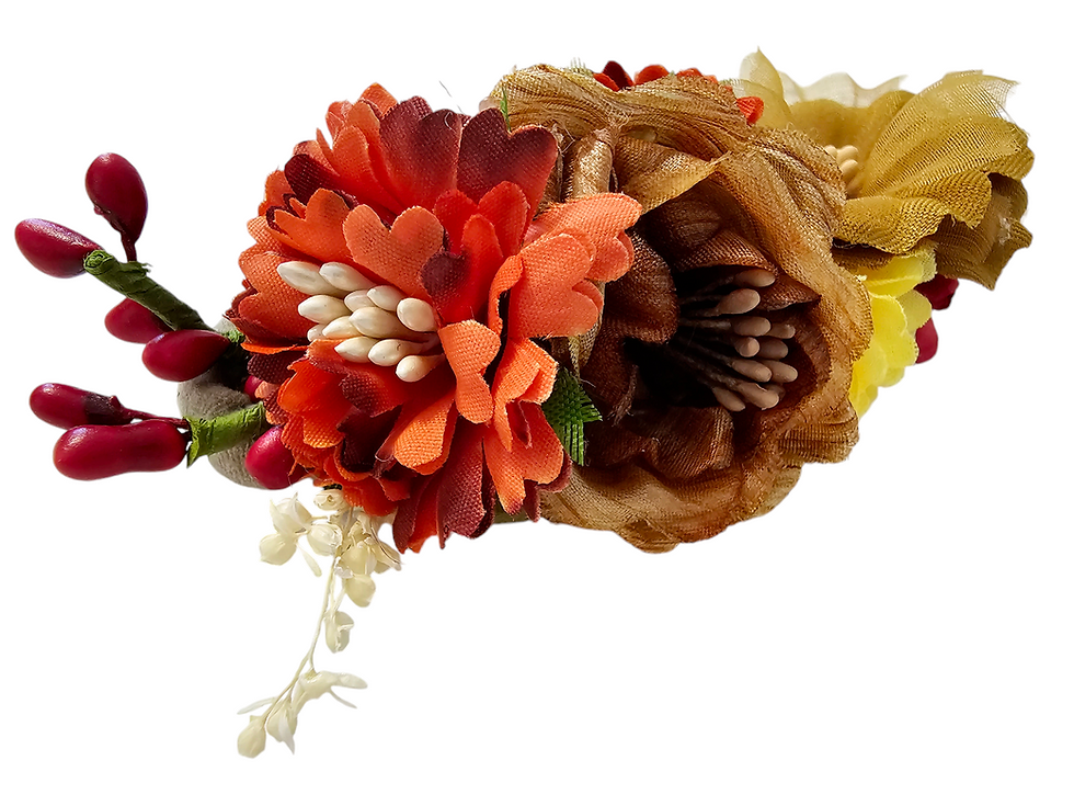 Thumbnail: Flower Crown Headband- Autumn 
