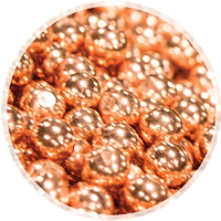 Copper anode balls