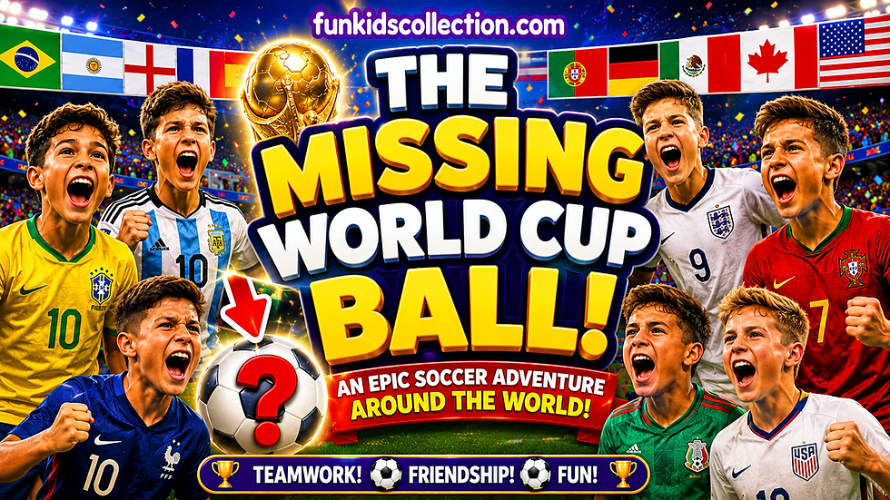 ⚽ The Missing World Cup Ball! 🏆 #worldcup2026 #soccerforkids #footballforkids #worldcup #soccerstor