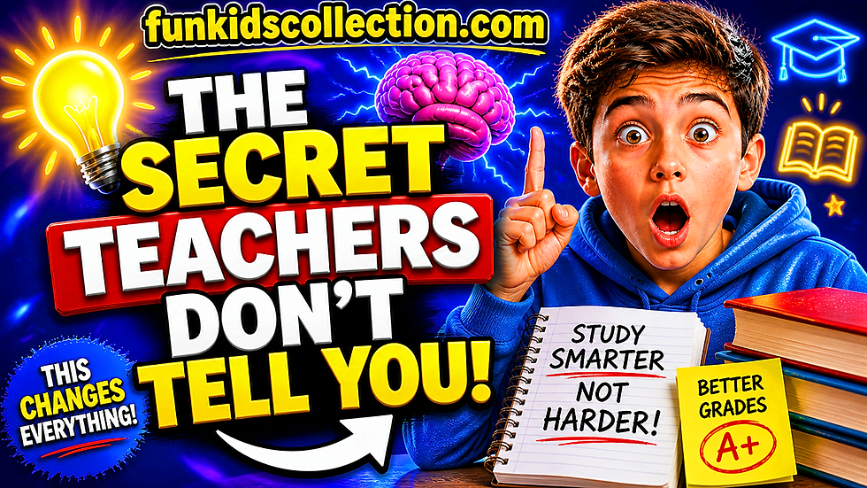 The SECRET Teachers Never Tell You About Learning 🤯 (Get Smarter FAST) #learnfaster #studyhack #bra