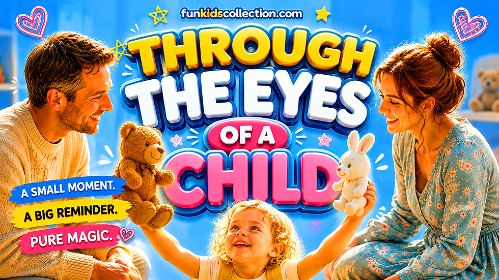 Through the Eyes of a Child 👀🧸✨ #throughtheeyesofachild #childhoodmagic
