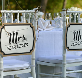Mrs. Bride, Mr. Groom