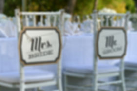 Mrs. Bride, Mr. Groom