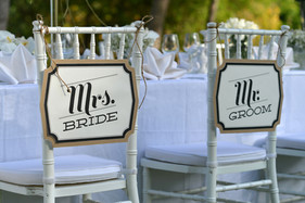 Mrs. Bride, Mr. Groom