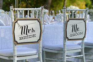 Mrs. Bride, Mr. Groom