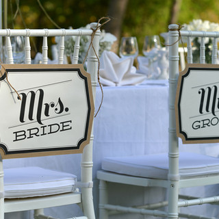 Mrs. Bride, Mr. Groom
