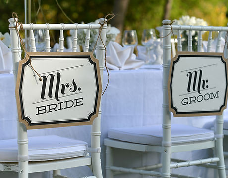 Mrs. Bride, Mr. Groom