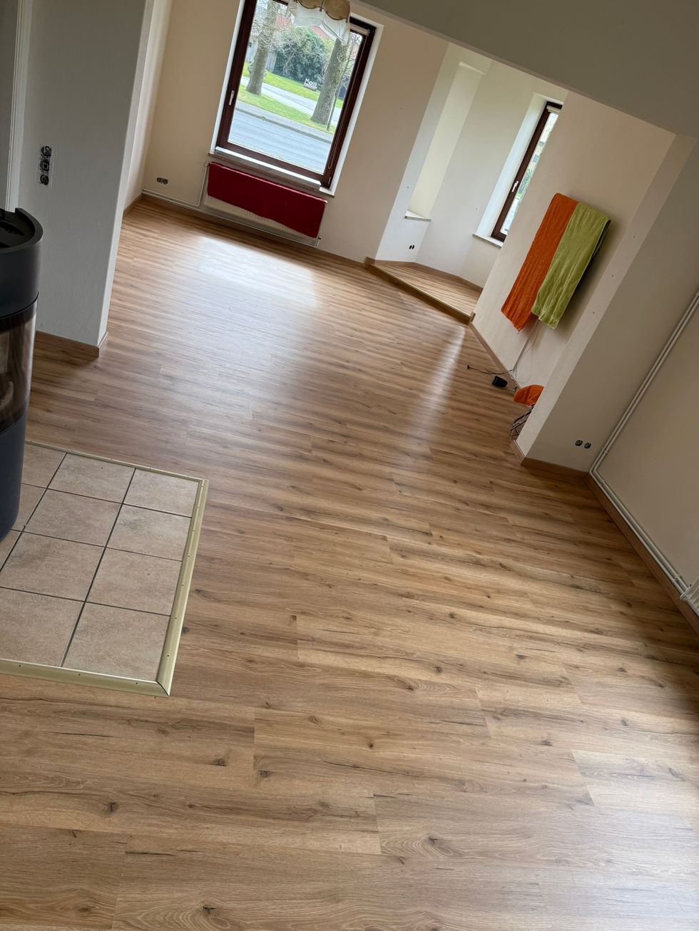 Designplanken im wilden Verband