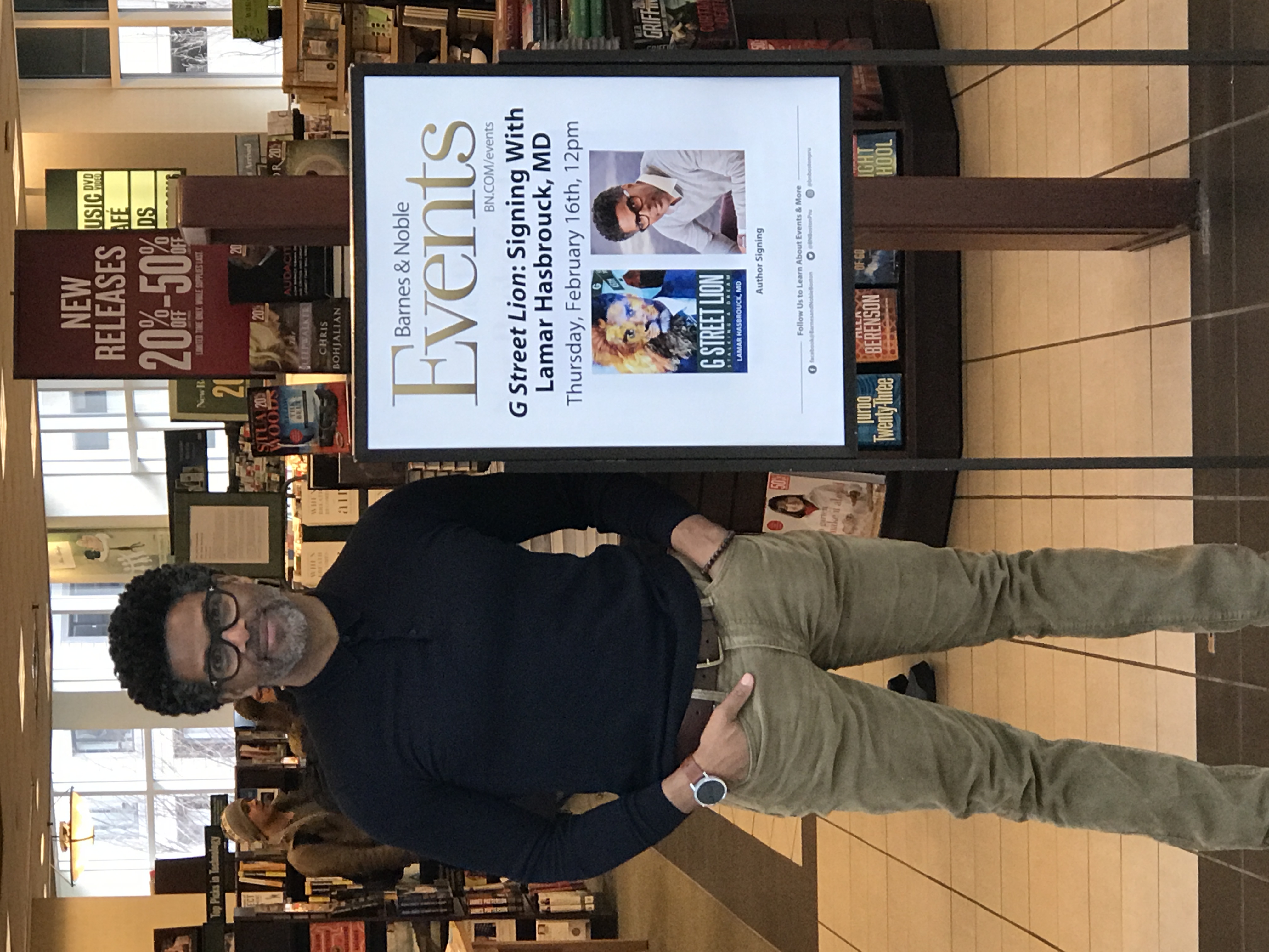 Barnes & Noble, Boston, 2017