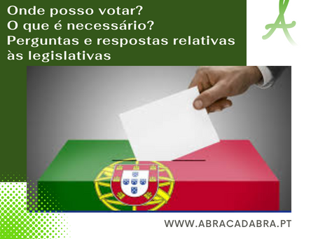 Onde posso votar? O que é necessário?Perguntas e respostas relativas às legislativas