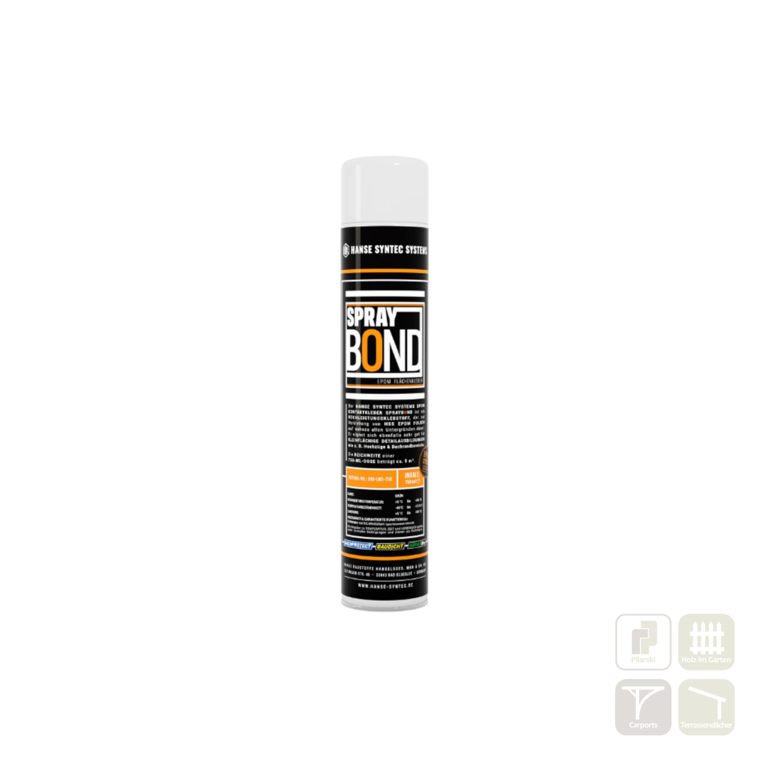 EPDM Kontaktkleber Spraybond 750ml