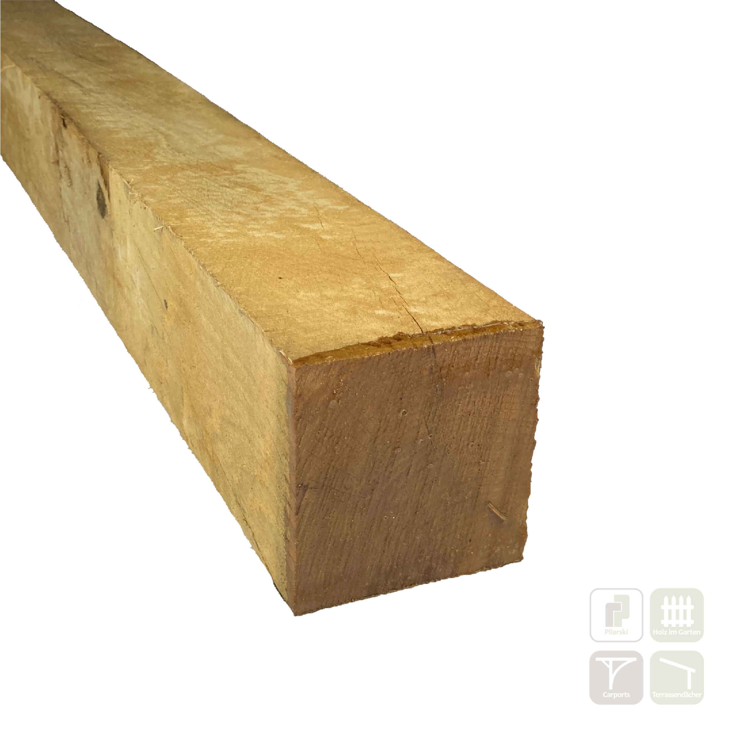 Kantholz Eiche frisch, sägerau