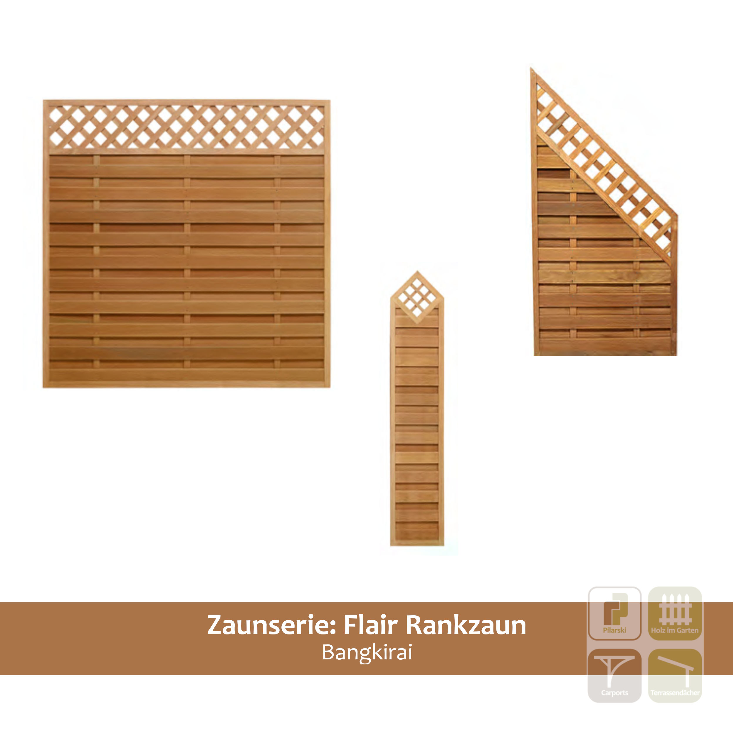 Flair Rankzaun Bangkirai