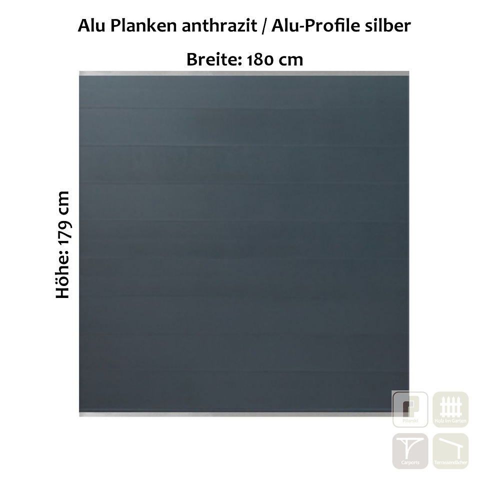 Miniaturbild: SYSTEM NORDSTRAND Steckzaun Aluminium