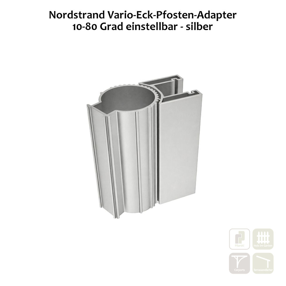 Miniaturbild: SYSTEM NORDSTRAND Zubehör Pfosten