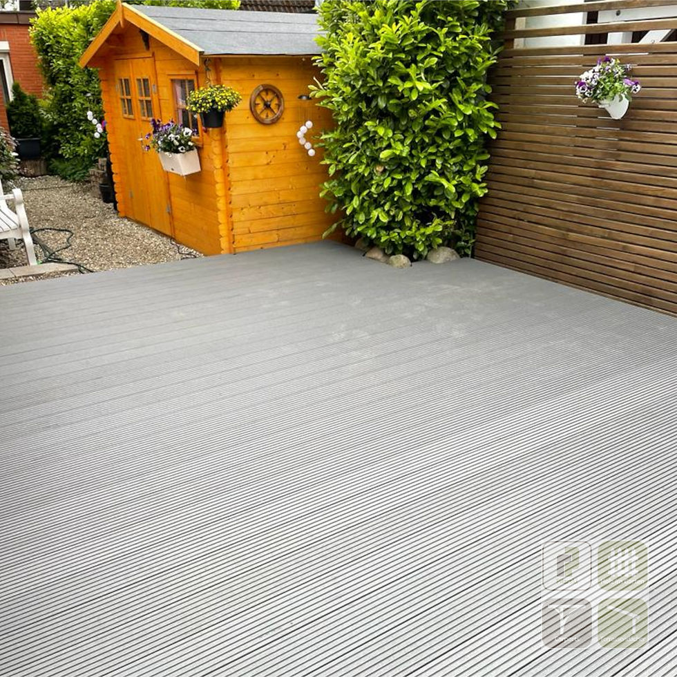 Miniaturbild: VD Terrassendiele WPC granit 24x142mm, grob / fein