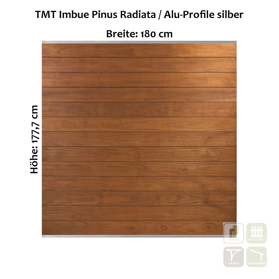 Miniaturbild: SYSTEM NORDSTRAND Steckzaun Imbue Pinus Radiata