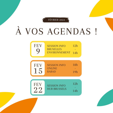 Découvrez les prochains rendez-vous passionnants avec Foodup ! 🚀