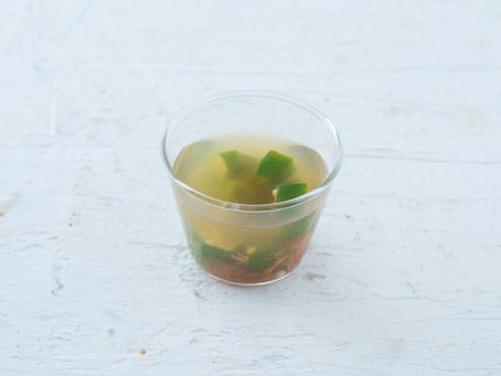 オクラのさっぱりスープ