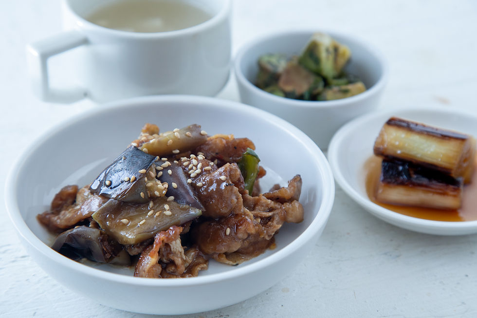 茄子と豚肉の甘辛炒め_all-1