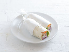 水菜のラップロール