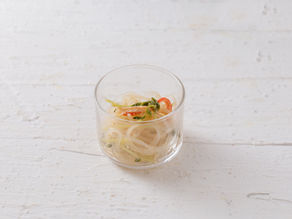 豆苗の春雨サラダ