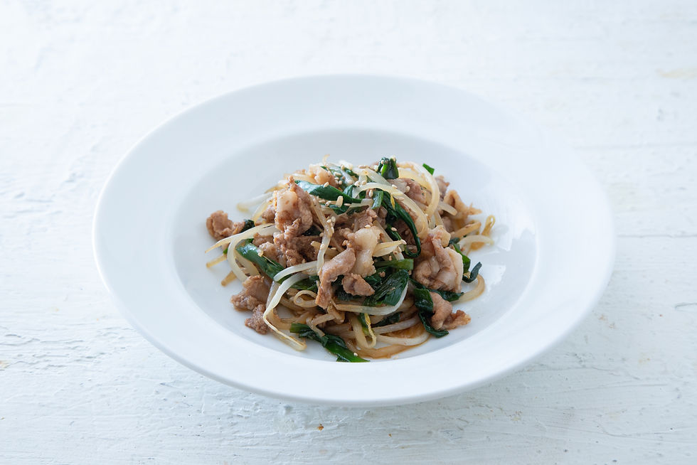 豚バラもやし中華炒め