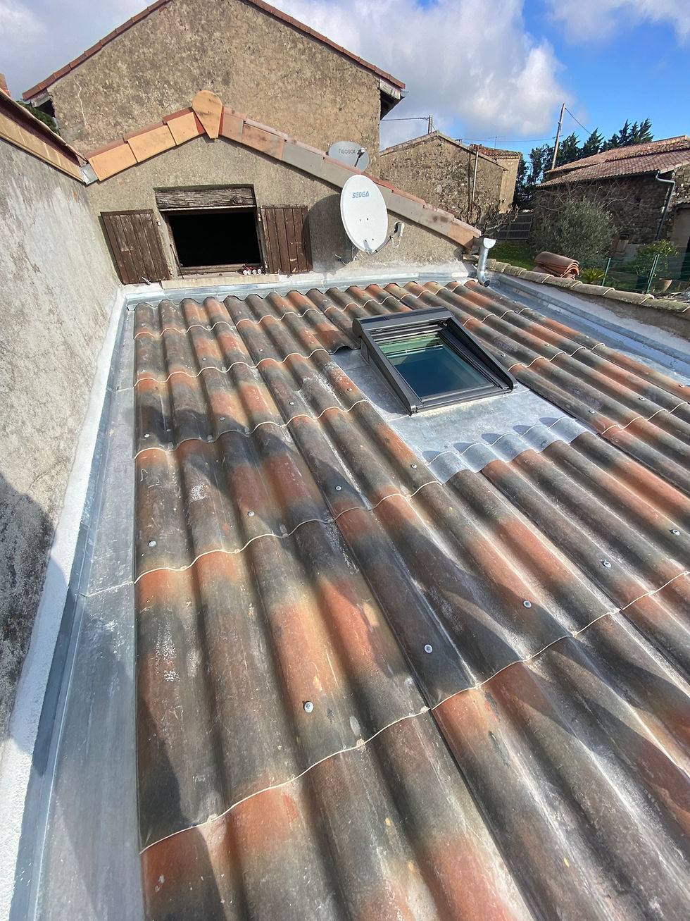 Installation de gouttières et chéneaux en zinc à Toulaud Ardèche