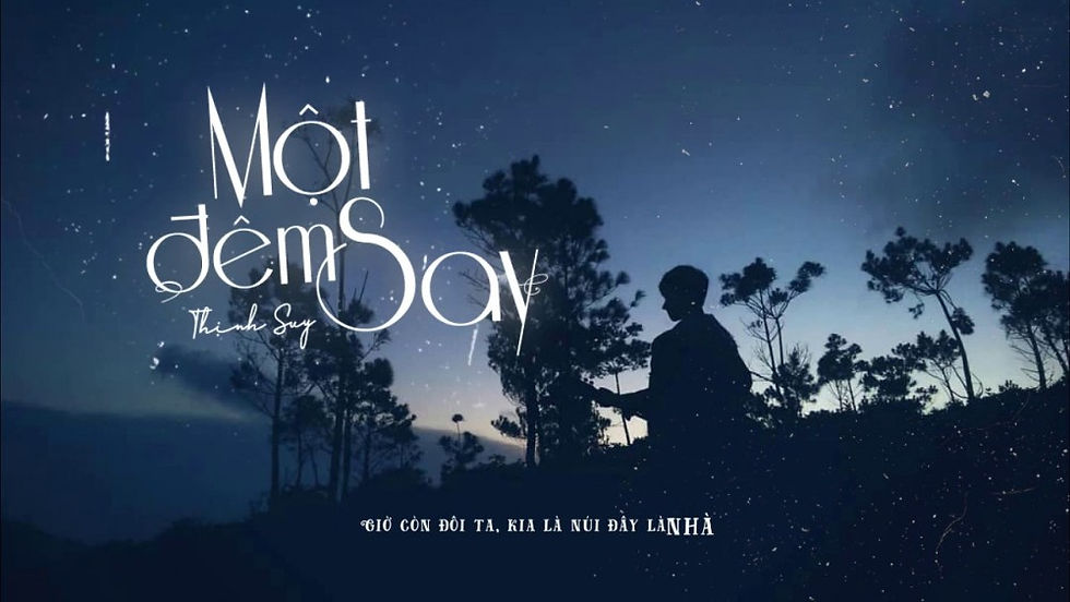 Lời bài hát Một Đêm Say [Thịnh Suy] [Lyrics Kèm Hợp Âm]