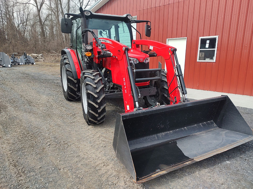 Thumbnail: 2022 MASSEY FERGUSON 4707 TRACTOR WITH CAB AND LOADER