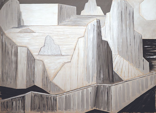 n.43 _Umana Assenza_ cm 185x250 acrilico, carbone e matita su tavola .jpg