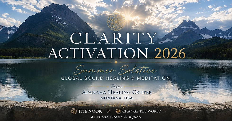 Summer Solstice Community Sound Bath: Clarity Activation