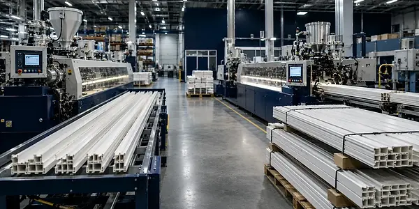 Custom manufactured aluminum profile and industrial component