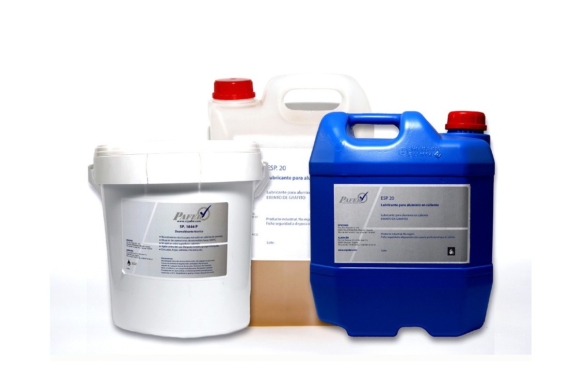 PAFER industrial lubricants & release agents product catalog photograph